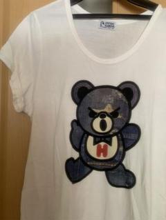 Hysteric Glamour Tシャツ ファックベアー バックプリント くま Hysteric Glamour Tシャツ ファックベアー バックプリント くま
