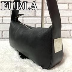 美品✨フルラ ジョアン シボ革 オールレザー ショルダーバッグ ハンドバッグ FURLA JOANN S TOTE ジョアン / フルラ ペブルドレザー 牛革