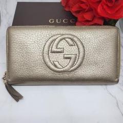 グッチ ソーホー 長財布 新品の中古/未使用品 - メルカリ