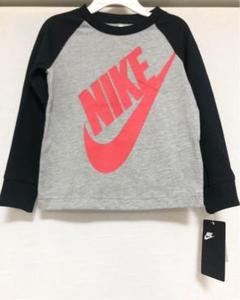 ナイキ NIKE 長袖ラグランTシャツ 95cm グレー ベビー キッズ