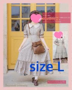 青木美沙子×ニナス×しまむらコラボワンピース　ピンクL 青木美沙子×ニナス×しまむらコラボワンピース ピンクL - メルカリ