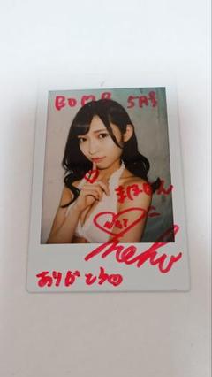 抽プレ　OVERTURE　元NGT48　山口真帆　直筆サイン入りチェキ 元NGT48 山口真帆 サイン入りチェキ - メルカリ