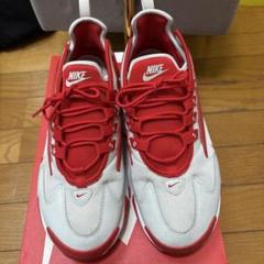 Nike Zoom 2000 レッド/グレー シューズ２７.５ 左横汚れ有