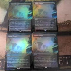 エルドラージの寺院　Lair Foil 4枚セット Foil】《エルドラージの寺院/Eldrazi Temple》[ROE] 土地R