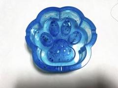 猫の肉球型灰皿(ラメ入り)ハンドメイド