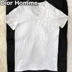 Dior HOMME エディ期 トンボ羽T 昆虫モチーフ 羽根の翅脈 T