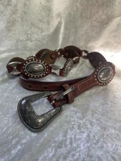 anuke アンヌークThin Leather Beltゴールド レザーベルト
