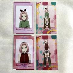 NARUTO 春野サクラ ミニブロマイド メモリーズver. 4枚セット