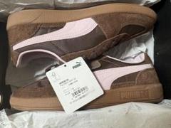 新品未使用　即完売　PUMA百々千春コラボ　パレルモ　brown 26,5cm 2025年最新】パレルモ プーマ 百々の人気アイテム - メルカリ