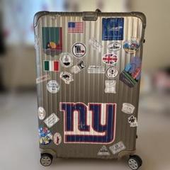 【1回使用 極美品】RIMOWAリモワ トパーズ チタニウム キャリーケース リモワ RIMOWA TOPAS TITANIUM スーツケース 78L キャリーケース