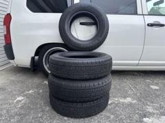 165R13 LT ラジアルタイヤ　バリ山　ダンロップのサムネイル