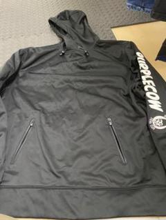 スノボー　撥水パーカー　パープルカウ　XL