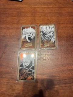 僕のヒーローアカデミア 爆豪勝己 原画展　箔押しクリアカード