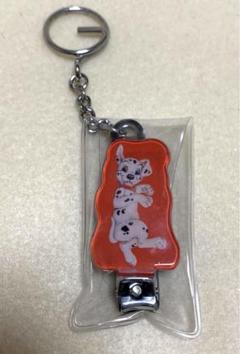 ディズニーランド レトロ 101匹わんちゃん 爪切り キーホルダー 犬