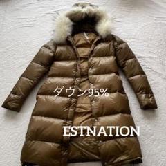 ESTNATION カナディアンコロニアルダウンジャケット ネイビー