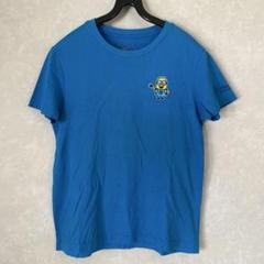 【匿名配送　即日配送】ミニオン刺繍 青 Tシャツ　ユニバーサル