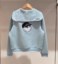 韓国トレンド ゴルフウェア セーラーカラー半ジップジャケット セットアップ美品 韓国トレンド ゴルフウェア セーラーカラー半ジップジャケット