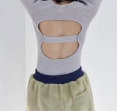 【searoomlynn】ミラノRIB パッドin Back U BODYスーツ searoomlynn ミラノRIB パッドin Back U ボディスーツ