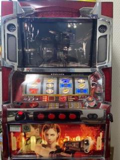 大人気新作 家スロ 山佐 コイン不要機付き バイオハザード 初代 パチスロ実機 - パチンコ/パチスロ