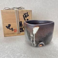 美品　酒井甲夫　志野湯呑　無形文化財　甲山窯　共箱　茶道具　骨董　美濃焼　食器 2025年最新】酒井甲夫の人気アイテム - メルカリ