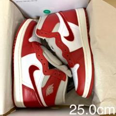 Nike WMNS Air Jordan 1 High OG バーシティレッドのサムネイル