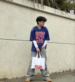 Supreme Spiderweb Football Jersey☆紺☆XLのサムネイル