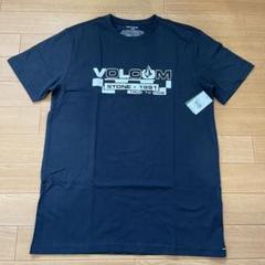 新品未使用！VOLCOM スラップダッシュロゴ Tシャツ ブラック S