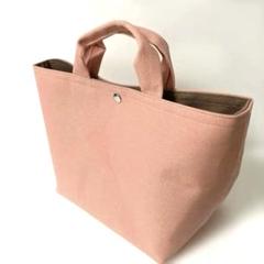ハンドメイド　トートバッグ【富士金梅帆布8号】 ピンクがめちゃくちゃ流行り‼️