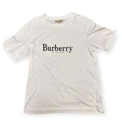 ＷＹ　新品 BURBERRY LONDON Tシャツ ビジュー刺繍 Burberry ロゴ刺繍 ホワイト Tシャツ S - メルカリ