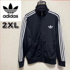【タグ付新品】アディダス　ファイヤーバード トラックジャケット 3XL ブラック 新品 adidas 黒3XL モノグラム ファイヤーバードトラック