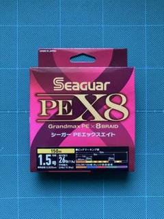 クレハ シーガー PEライン 1.5号 ☆新品未開封☆のサムネイル