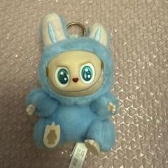 ラブブ LABUBU 水色 座り