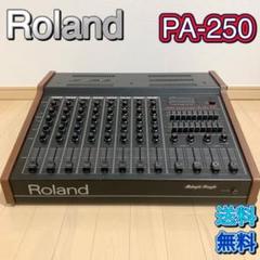 【希少】Roland mixing amplitier モデル:PA-250 Roland PA-250 Stereo Mixing Amplifier – Make Noise Pro Audio