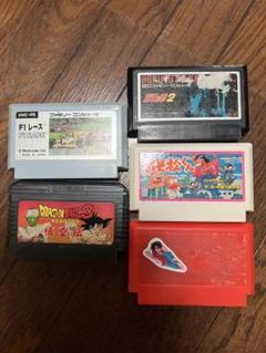 【送料無料・ジャンク品】 ファミコンソフト　五本セット