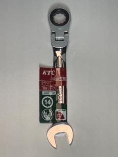 (KTC) ラチェットコンビネーションレンチ (首振りタイプ) 14mmのサムネイル