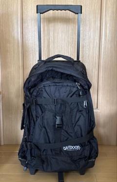 ひとりっぷ×レスポートサック リュック 黒×スカイブルー