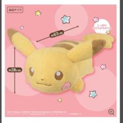 1日限定販売品　ポケモン　とってもおおきなふんわり　ピカチュウ　ぬいぐるみ　メス 2025年最新】ピカチュウとってもおおきなふんわりぬいぐるみの