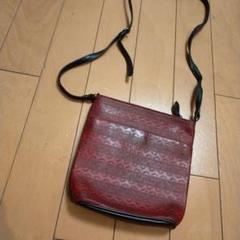 良品 浅草前川印傳 印傳 ショルダーバッグ クロスボディバッグ