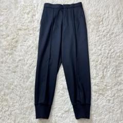 未使用級 ブラミンク 21AW リブヘムパンツ ジョガーパンツ