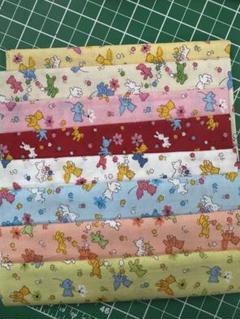 Miki Yakita pooh-tan 生地25X54cmX8枚
