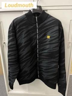 【着用1回のみ】Loudmouth ゼブラ柄 ニットアウター 裏起毛 XXL 着用1回のみ】Loudmouth ゼブラ柄 ニットアウター 裏起毛 XXL