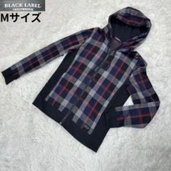 ブラックレーベルクレストブリッジ✨フーディパーカー CBチェック Mサイズ