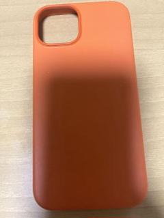 iPhone13純正ケース　オレンジ