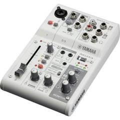 値下げ】YAMAHA AG03 MK2 YAMAHA ( ヤマハ ) AG03MK2 W 3ch ウェブキャスティングミキサー