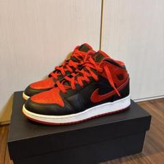 2025年最新】air jordan 1 mid bredの人気アイテム - メルカリ