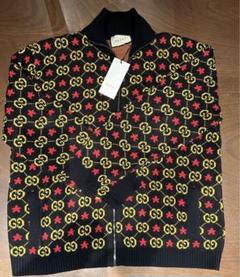 通販 GUCCI GG メルカリ - XXL ニットジャケット ジップ スター トップス