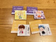 スシローBTSコラボ アクリルスタンド ステッカーセット