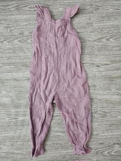 薄紫オーバーオール 100cm