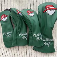 未使用Malbon Golf ゴルフ ヘッドカバー 4 点セット1+3+5+UT