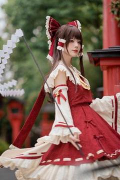 東方project 博麗霊夢 Enchantmen コスプレ衣装 Amazon.co.jp: [DCYCOS] コスプレ衣装 Project 博麗霊夢 巫女
